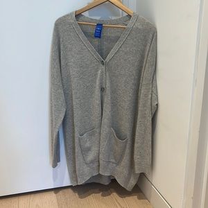 Kit and Ace Cashmere sweater gry